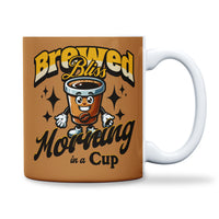 Load image into Gallery viewer, Brewed Bliss Mug | Light Brown
