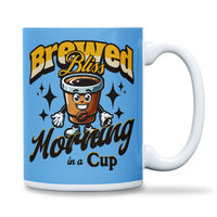 Load image into Gallery viewer, Brewed Bliss Mug | Light Blue
