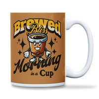 Load image into Gallery viewer, Brewed Bliss Mug | Light Brown
