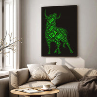 Load image into Gallery viewer, Raging Bull Trading Vertical Canvas Wall Art
