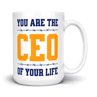 Load image into Gallery viewer, CEO Mug 15oz white color

