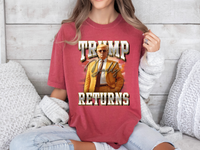 Load image into Gallery viewer, Daddy Trump Returns Bootleg T-Shirt crimson color
