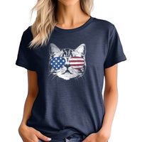 Load image into Gallery viewer, Shades Cat Tee | Model
