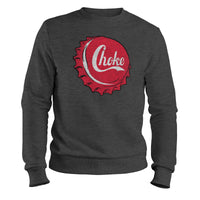 Load image into Gallery viewer, Choke Crown Crewneck dark heather color
