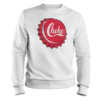 Load image into Gallery viewer, Choke Crown Crewneck white color

