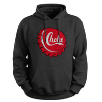 Load image into Gallery viewer, Choke Crown Hoodie dark heather color
