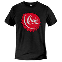 Load image into Gallery viewer, Choke Crown Tee black heather color
