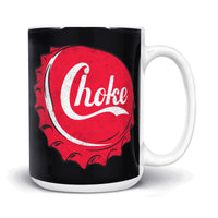 Load image into Gallery viewer, Choke Crown Mug 15oz black color
