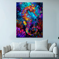 Load image into Gallery viewer, Colorful Seahorse
