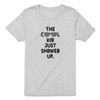 Load image into Gallery viewer, Cool Kid Youth Tee Athletic Heather color

