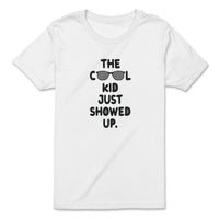 Load image into Gallery viewer, Cool Kid Youth Tee white color
