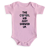 Load image into Gallery viewer, Cool Kid Baby Onesie pink color
