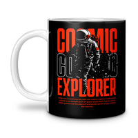 Load image into Gallery viewer, Cosmic Explorer Mug 11oz black color
