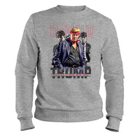 Load image into Gallery viewer, DJT Boss  Donald Trump Sweatshirt sport grey color
