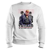 Load image into Gallery viewer, DJT Boss  Donald Trump Sweatshirt white color
