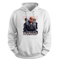 Load image into Gallery viewer, DJT Boss Donald Trump Hoodie white color
