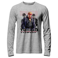 Load image into Gallery viewer, DJT Boss Donald trump Long Sleeve Athletic Heather color
