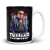 Load image into Gallery viewer, DJT Boss Donald Trump 15oz Mug black color

