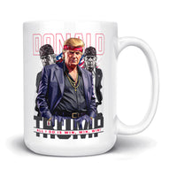 Load image into Gallery viewer, DJT Boss Donald Trump 15oz Mug white color
