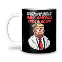 Load image into Gallery viewer, Trump Battle Mug 11oz Black color
