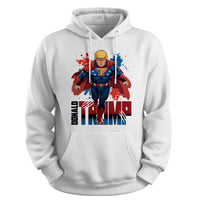 Load image into Gallery viewer, DJ trump Hero Hoodie white color
