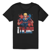 Load image into Gallery viewer, DJ trump hero youth tee black color
