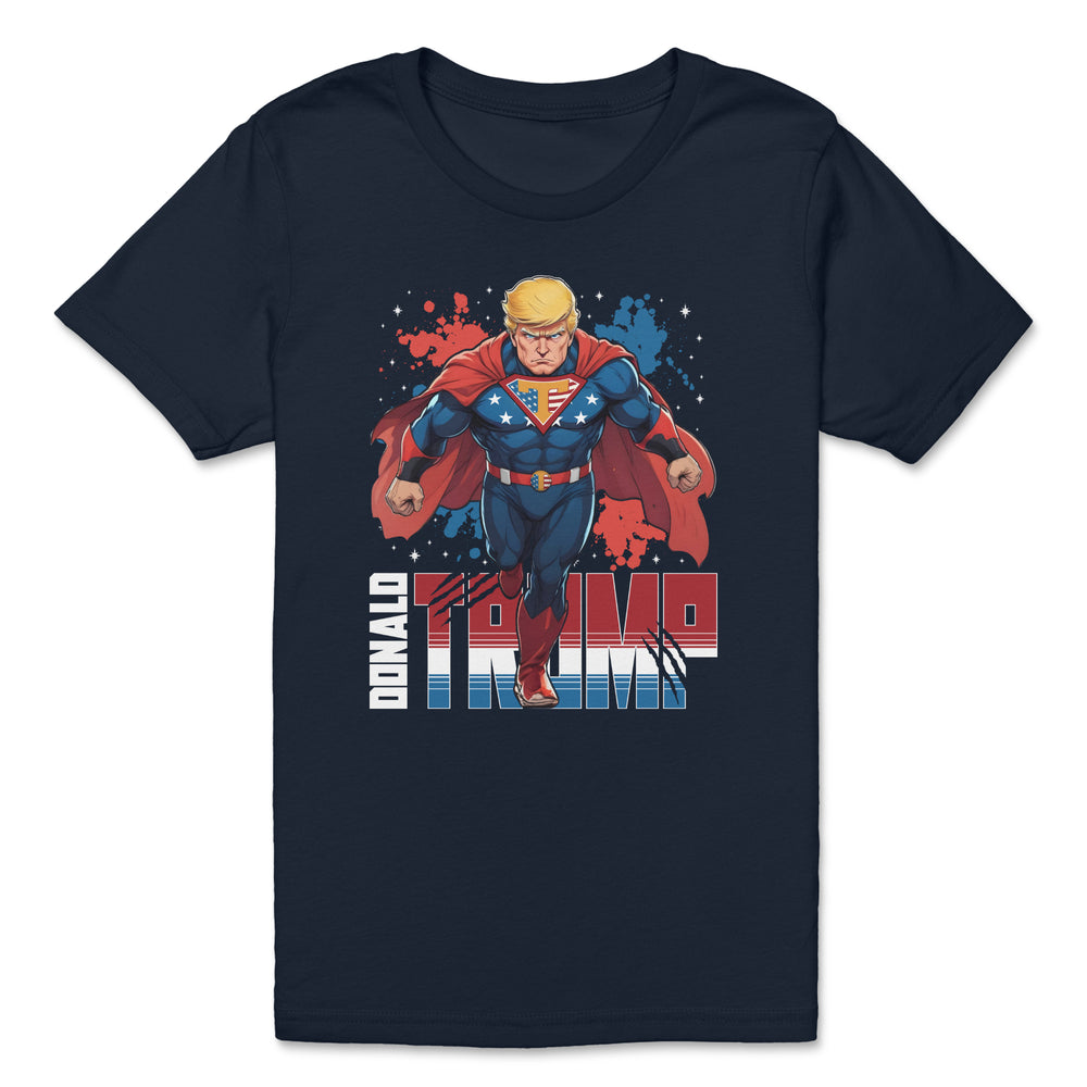 DJ trump hero youth tee navy color