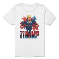 Load image into Gallery viewer, DJ trump hero youth tee white color
