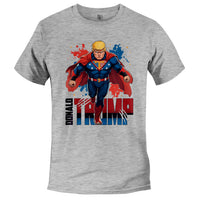 Load image into Gallery viewer, Donald Trump Hero T-shirt Athletic Heather color
