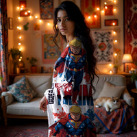 Load image into Gallery viewer, Donald Trump Velveteen Plush Hero Blanket
