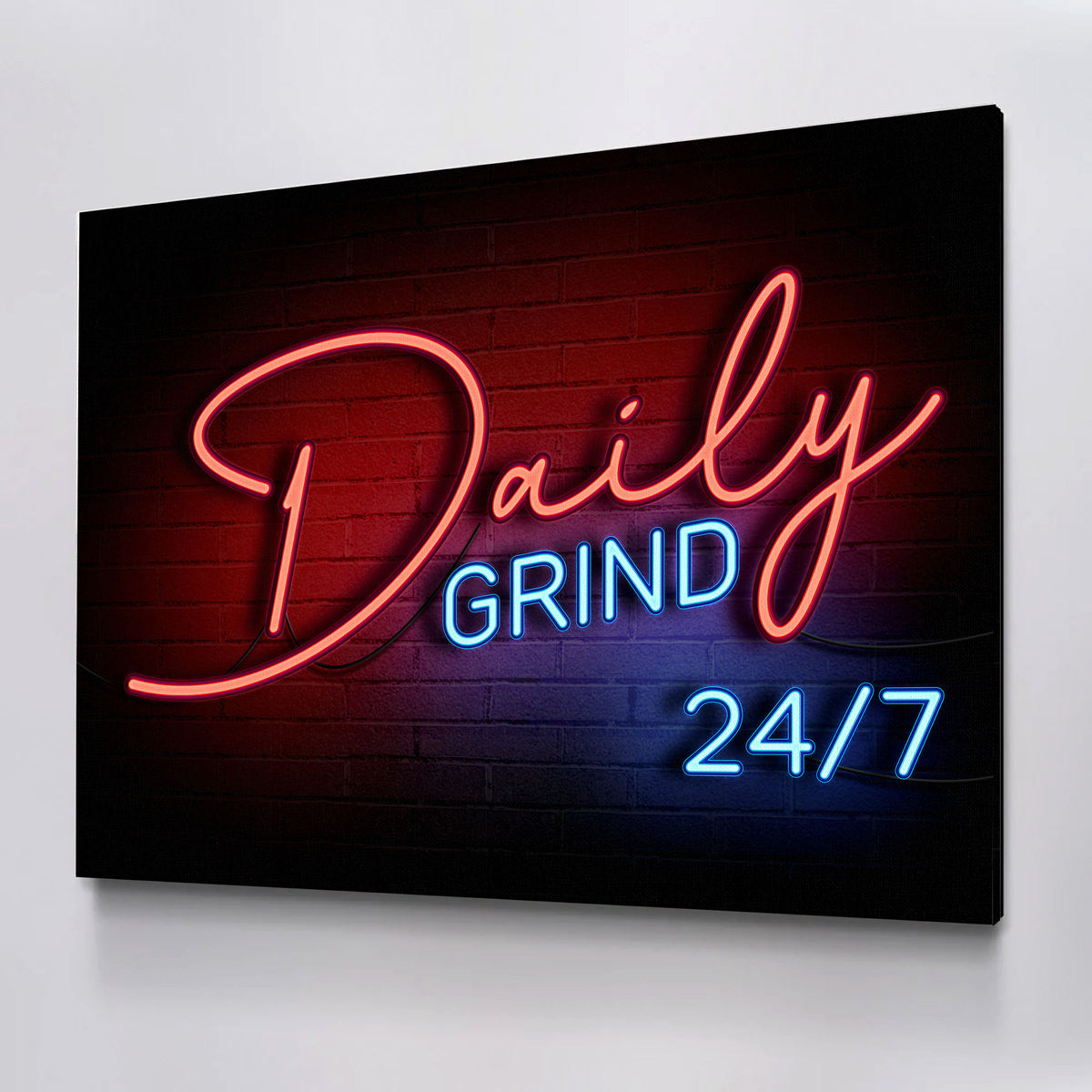 Daily Grind Canvas Wall Art