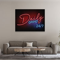 Load image into Gallery viewer, Daily Grind Canvas Wall Art
