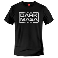 Load image into Gallery viewer, Dark MAGA T shirt black color
