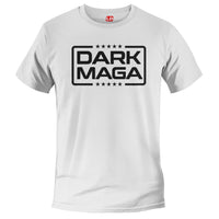 Load image into Gallery viewer, Dark MAGA T shirt white color 
