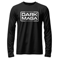 Load image into Gallery viewer, Dark MAGA Long Sleeve black color

