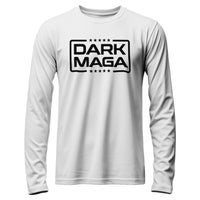 Load image into Gallery viewer, Dark MAGA Long Sleeve white color
