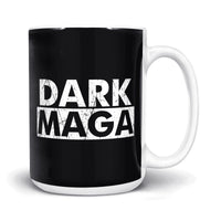 Load image into Gallery viewer, Dark MAGA 2 Mug 15oz black color
