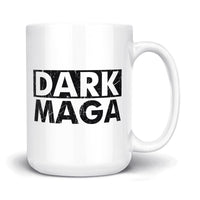Load image into Gallery viewer, Dark MAGA 2 Mug 15oz white color
