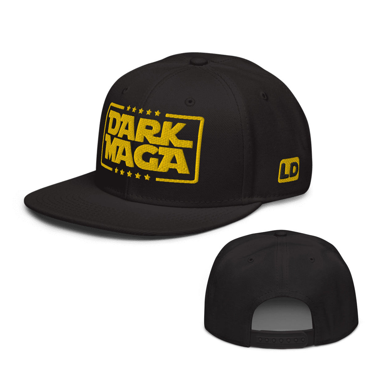 Dark MAGA Snapback Hat