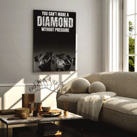 Load image into Gallery viewer, Diamond Vertical Canvas Wall Art
