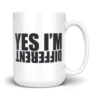 Load image into Gallery viewer, Different Mug 15oz white color
