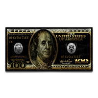 Load image into Gallery viewer, Dollar Bill Matte Canvas Wall Art 
