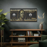 Load image into Gallery viewer, Dollar Bill Matte Canvas Wall Art 
