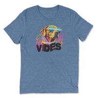 Load image into Gallery viewer, Vibes Premium Triblend T-shirt | Blue
