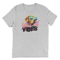 Load image into Gallery viewer, Vibes Premium Triblend T-shirt | Solid white
