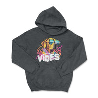 Load image into Gallery viewer, Vibes Hoodie | Dark heather
