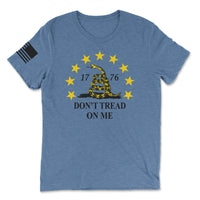 Load image into Gallery viewer, Don&#39;t Tread On Me Triblend T-Shirt
