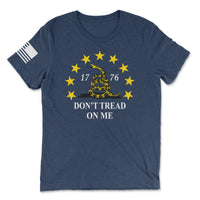 Load image into Gallery viewer, Don&#39;t Tread On Me Triblend T-Shirt
