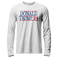 Load image into Gallery viewer, Donald Trump &#39;24 Long Sleeve Shirt white color
