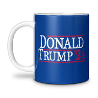 Load image into Gallery viewer, Donald Trump 24 11oz Mug dark blue color

